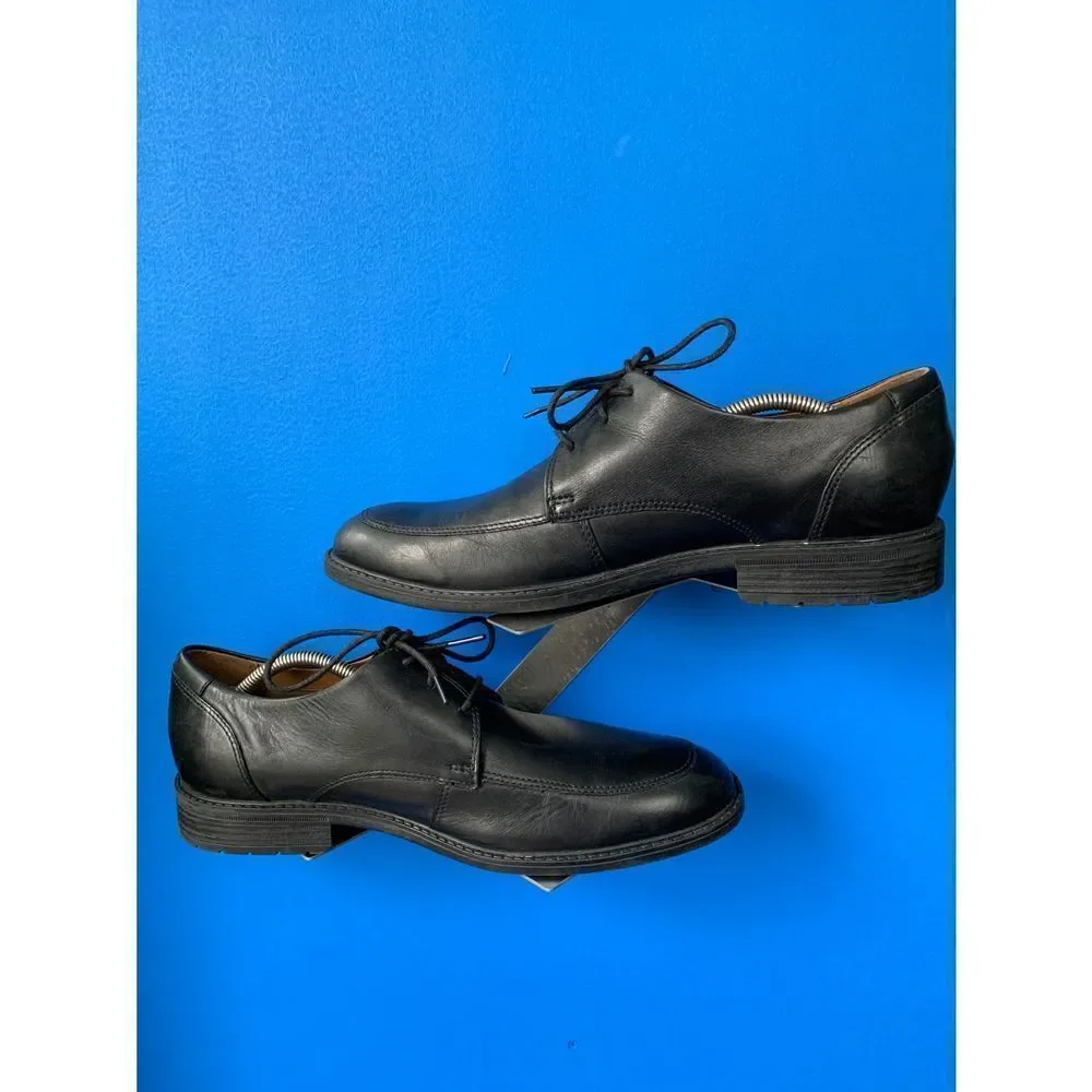 Clarks Men's Classic Suede Leather Dress  Casual  Lace up Oxfords Shoes US10